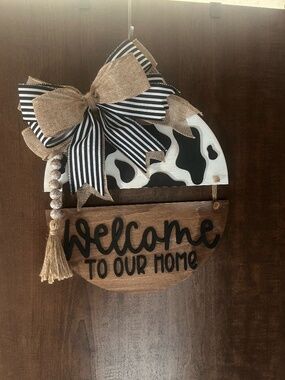 Farmhouse Welcome Sign